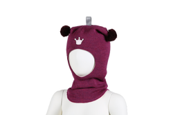 Kivat Balaklava mørke rosa m/ krone - 492 - 29/72 mørke rosa m/krone - 492 - 29/72 - Kivat