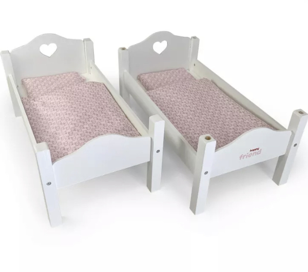 Happy Friends etasjeseng Hvit - happy friend