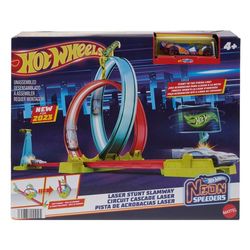 Hot Wheels Action Neon Laser Stunt Slamway Neon Laser stunt - Hot Wheels