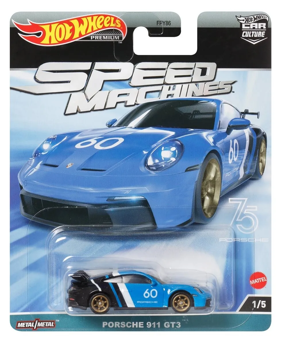 Hot Wheels 1:64 Porsche 911 GT3 Porsche 911 GT3 - Hot Wheels