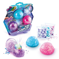 SLIM - SO SLIME - LIGHT UP 3 PK So slime 3pk - Småvarer