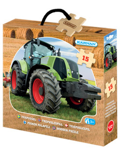 TREPUSLE TRAKTOR 15 BITER puslespel - Egmont Litor