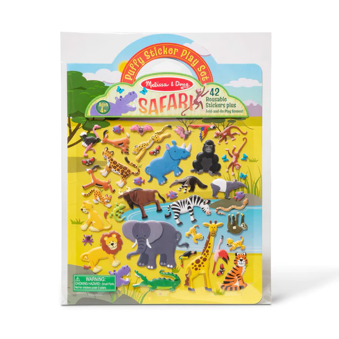 Puffy Sticker Play Set - Safari Safari - Melissa & Doug