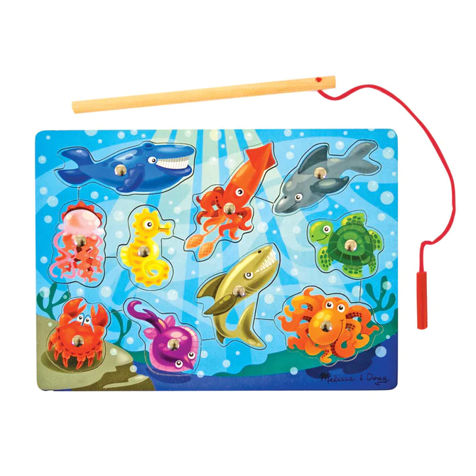 Fiske Magnetisk Puslespill fiske spell - Melissa & Doug
