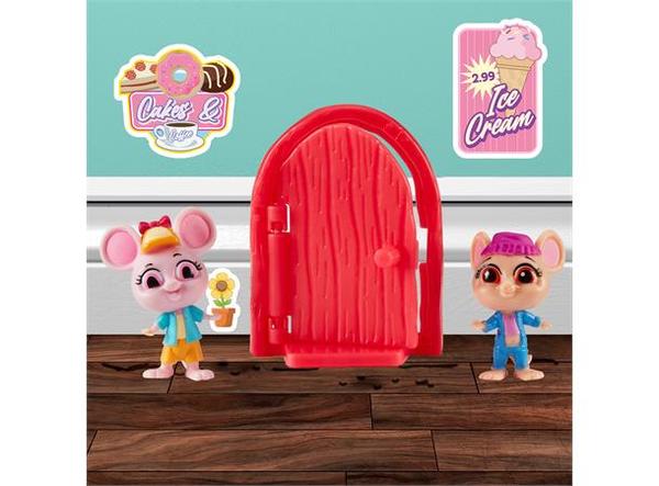 Mouse in the house - 2pk raud dør  - Salg