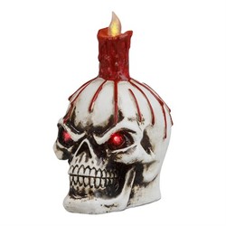 HALLOWEEN SCULL LED CANDLE Led candle - Halloween