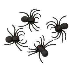 Spiders 4-pk Spiders 4-pk - Halloween