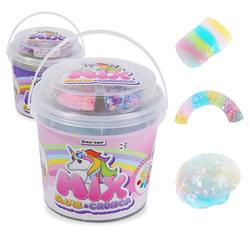 Slim CRYSTAL PUTTY - MIX N CRUNCH (14X12CM) Bøtte med slim - Småvarer