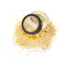 CHUNKY GLITTER YELLOW GLITTER YELLOW - Halloween