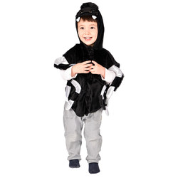 Mini Cape Spider Deluxe str. 86 -110 str. 86-110 - Halloween