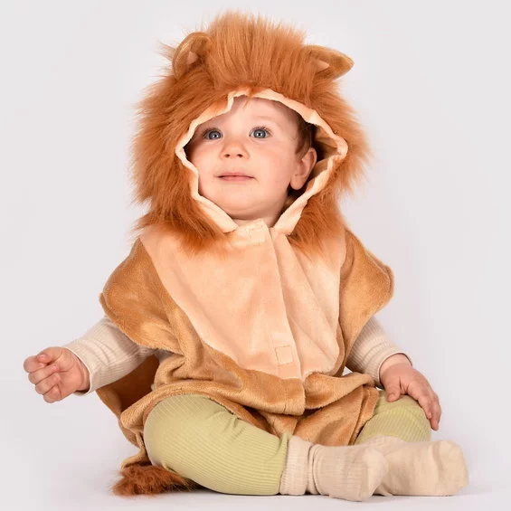 Løvekappe (2-4 år) 2-4år - Halloween