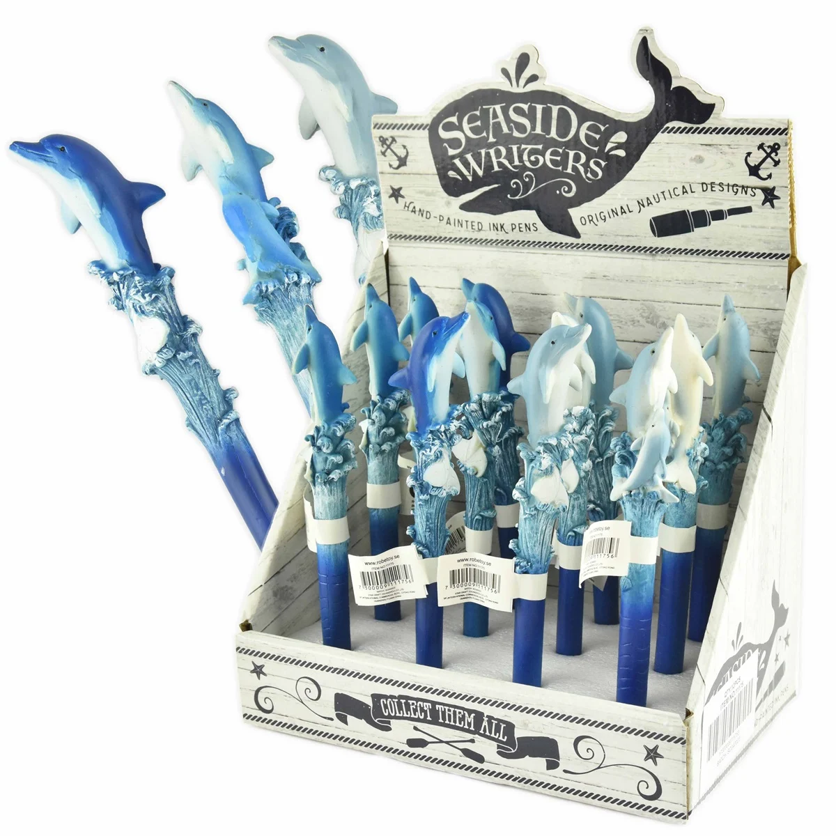 Delfin penn Lys blå - Småvarer