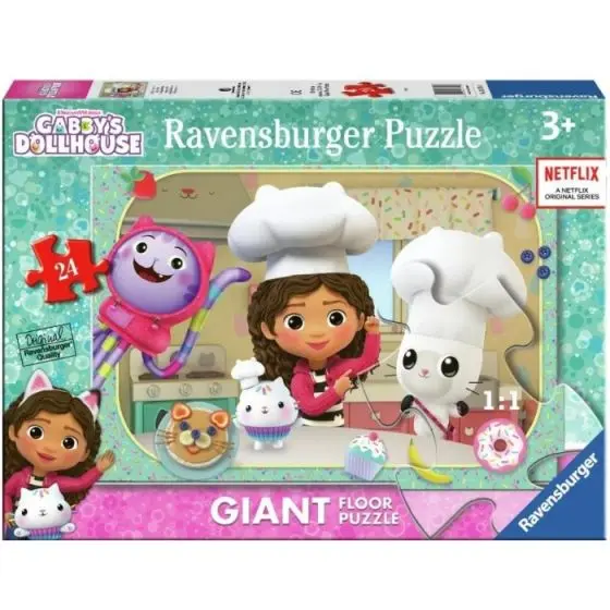 Ravensburger gulvpuslespel Gabbys Kitchen 24b 24 bitar - Ravensburger