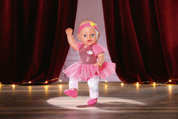 DUKKEKLÆR - BABY BORN DELUXE BALLERINA SETT 43CM rosa - Baby Born