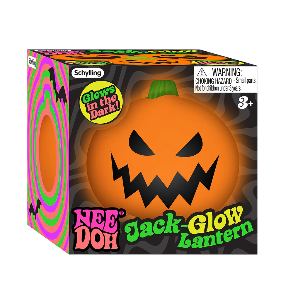 NeeDoh Jack-Glow Lantern Oransj - Fidget Toys