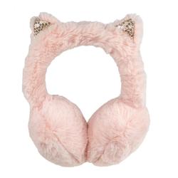 ØREVARMER ROSA M/GLITTERØRER TINKA BEAUTY Rosa m/glitterøre - Tinka