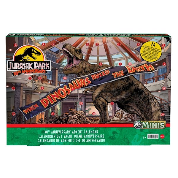 Jurassic World Mini Adventskalender 2023 Jurassic advent - Salg
