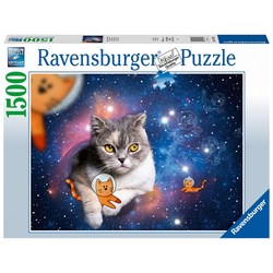 Ravensburger puslespill 15000 Katter i verdensrommet 1500 biter - Ravensburger