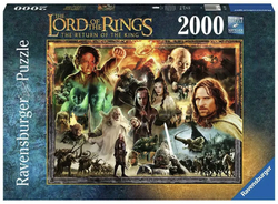 Ravensburger puslespill 2000 Ringenes herre 2000 biter - Ravensburger
