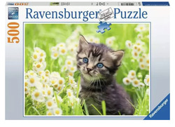 Ravensburger puslespill 500 Kattunge på engen 500 biter - Ravensburger