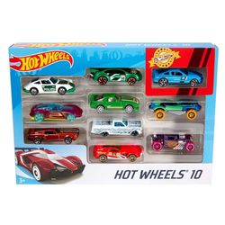 Hot Wheels Basics 10-Pack Asst. Assortert - Hot Wheels