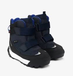 Viking Expower Kids Winter Shoes GoreTex Velcro Mørkeblå - Viking