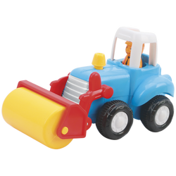 HAPPY BABY ANLEGGSBILER blå traktorvalse - happy baby