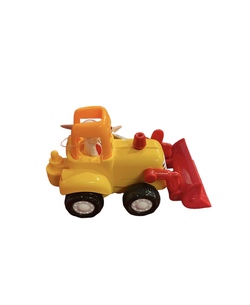 HAPPY BABY ANLEGGSBILER gul traktor - happy baby