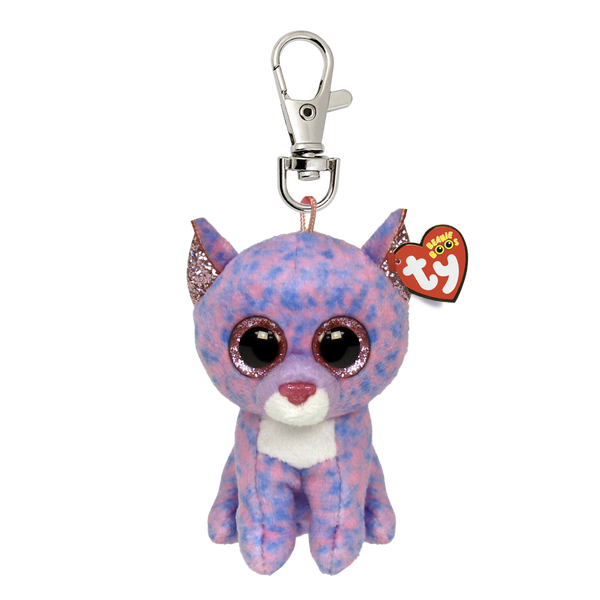 TY CASSIDY - LAVENDER CAT CLIP 8CM Cassidy - Ty