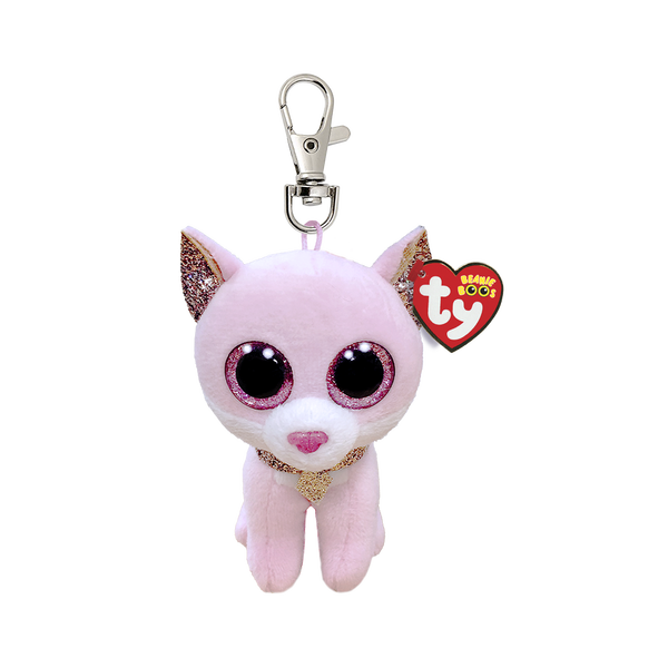 TY FIONA - PINK CAT CLIP 8CM Fiona - Ty