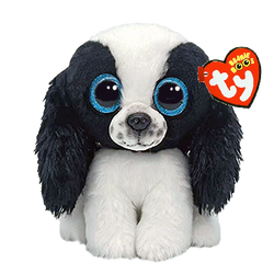 TY SISSY - BLACK/WHITE DOG 15CM Sissy  - Ty
