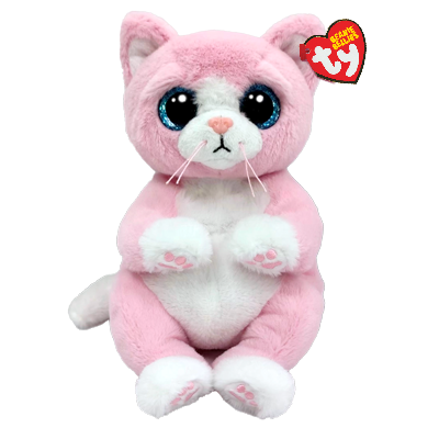 TY LILLIBELLE - PINK CAT 15CM Lilliebelle - Ty