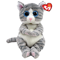 TY MITZI - GREY TABBY CAT 15CM Mitzi - Ty