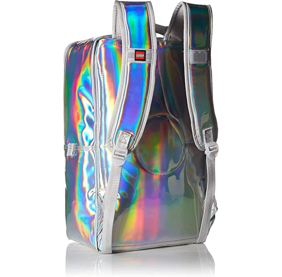 LEGO BRICK backpack holographic 40x25x15 cm 18L holographic - LEGO