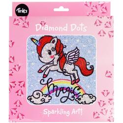 DIAMOND DOTS PEGASUS MAGIC 18X18CM Pegasus - Salg