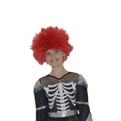 Rød klovne parykk for barn Klovne parykk - Halloween