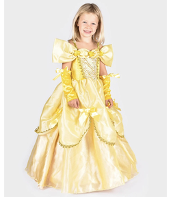 Den gode feen prinsessekjole gul 2-4år (98-104) Gul 2-4år - Halloween