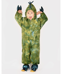 Den gode feen Dinosaurkostyme 4-6år onepice  4-6år - Halloween