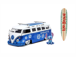 Disney Lilo & Stitch VW Folkevognbuss med Stitch Figur 1:24 Stitch - Jada