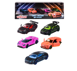 Majorette Light Racer 5 Pieces Giftpack 5pkn biler - Majorette