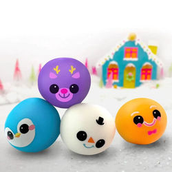 Needoh 4pk Squishmas  4pk - Fidget Toys