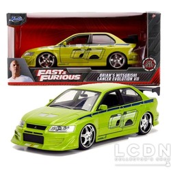 Fast & Furious Die Cast 1pk 1:32 Brian's Mitsubishi lancer evolution vii - Jada