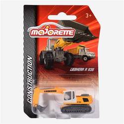 Majorette småbiler Bygg og anlegg Liebherr R 936 - Majorette