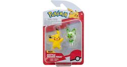 Pokémon Battle Figur 2-pakke Pikachu og Sprigatito - pokèmon