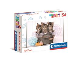 Mini Puslespil 54 bitar Ass Katter  - Clementoni