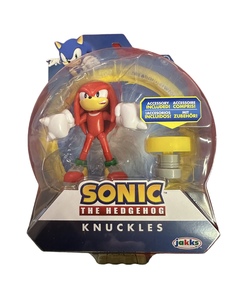Sonic - 1 Figure + Accessory  Knuckles - Sonic The HedgeHog