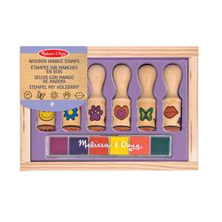 Wooden Handle Stamps Stempel - Melissa & Doug