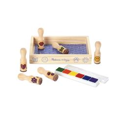 Wooden Handle Stamps Stempel - Melissa & Doug