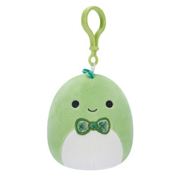 Squishmallows 9cm clip on Danny the Dino w Bowtie  Dino - Squishmallows