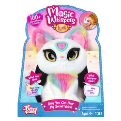 My Fuzzy Friends Magic Whispers Kitty white Kvit - Liniex